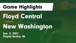 Floyd Central  vs New Washington  Game Highlights - Jan. 5, 2021