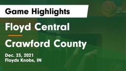 Floyd Central  vs Crawford County  Game Highlights - Dec. 23, 2021