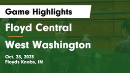 Floyd Central  vs West Washington  Game Highlights - Oct. 28, 2023