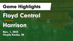 Floyd Central  vs Harrison  Game Highlights - Nov. 1, 2023