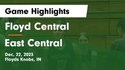 Floyd Central  vs East Central  Game Highlights - Dec. 22, 2023