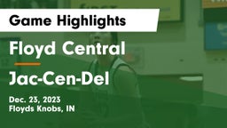 Floyd Central  vs Jac-Cen-Del  Game Highlights - Dec. 23, 2023