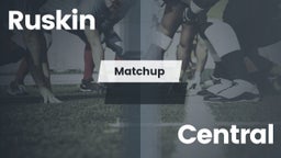 Matchup: Ruskin  vs. Central 2016