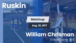 Matchup: Ruskin  vs. William Chrisman  2017