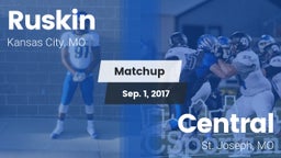 Matchup: Ruskin  vs. Central  2017