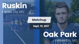 Matchup: Ruskin  vs. Oak Park  2017