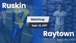 Matchup: Ruskin  vs. Raytown  2017