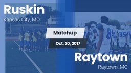 Matchup: Ruskin  vs. Raytown  2017