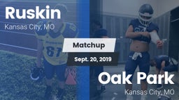 Matchup: Ruskin  vs. Oak Park  2019