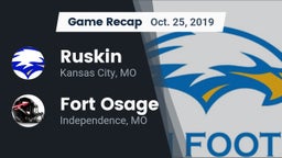 Recap: Ruskin  vs. Fort Osage  2019