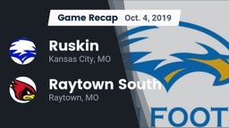 Recap: Ruskin  vs. Raytown South  2019