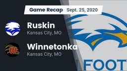 Recap: Ruskin  vs. Winnetonka  2020