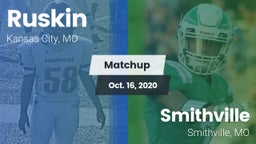 Matchup: Ruskin  vs. Smithville  2020