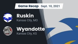 Recap: Ruskin  vs. Wyandotte  2021