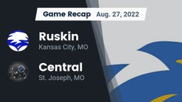 Recap: Ruskin  vs. Central  2022