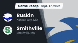 Recap: Ruskin  vs. Smithville  2022