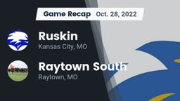 Recap: Ruskin  vs. Raytown South  2022