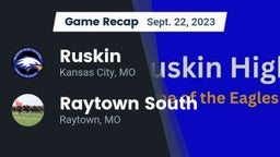Recap: Ruskin  vs. Raytown South  2023