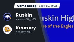 Recap: Ruskin  vs. Kearney  2023