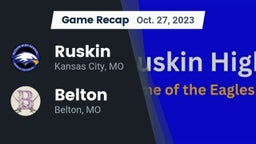 Recap: Ruskin  vs. Belton  2023