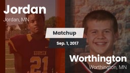 Matchup: Jordan  vs. Worthington  2017