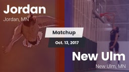 Matchup: Jordan  vs. New Ulm  2017