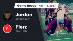 Recap: Jordan  vs. Pierz  2017