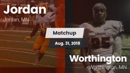 Matchup: Jordan  vs. Worthington  2018