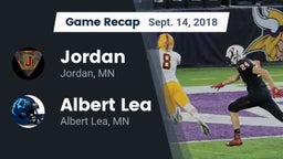 Recap: Jordan  vs. Albert Lea  2018