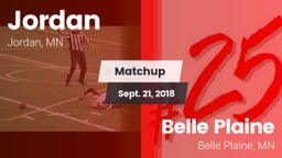 Matchup: Jordan  vs. Belle Plaine  2018