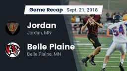 Recap: Jordan  vs. Belle Plaine  2018