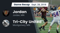 Recap: Jordan  vs. Tri-City United  2018