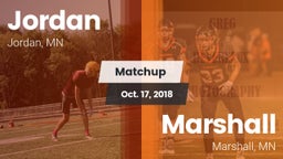 Matchup: Jordan  vs. Marshall  2018