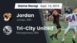 Recap: Jordan  vs. Tri-City United  2019