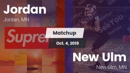 Matchup: Jordan  vs. New Ulm  2019