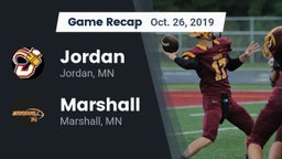 Recap: Jordan  vs. Marshall  2019