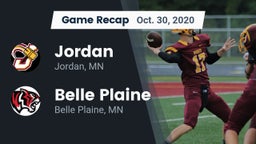 Recap: Jordan  vs. Belle Plaine  2020