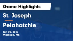 St. Joseph vs Pelahatchie  Game Highlights - Jan 20, 2017