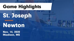 St. Joseph vs Newton Game Highlights - Nov. 14, 2020