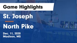 St. Joseph vs North Pike  Game Highlights - Dec. 11, 2020