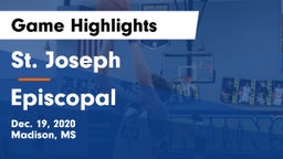 St. Joseph vs Episcopal Game Highlights - Dec. 19, 2020