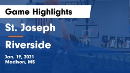 St. Joseph vs Riverside Game Highlights - Jan. 19, 2021