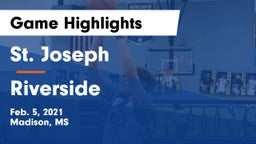St. Joseph vs Riverside Game Highlights - Feb. 5, 2021