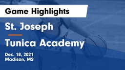 St. Joseph vs Tunica Academy Game Highlights - Dec. 18, 2021