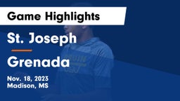 St. Joseph vs Grenada  Game Highlights - Nov. 18, 2023