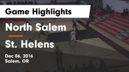 North Salem  vs St. Helens  Game Highlights - Dec 06, 2016