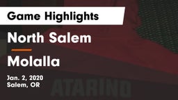 North Salem  vs Molalla  Game Highlights - Jan. 2, 2020