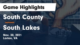 South County  vs South Lakes  Game Highlights - Nov. 30, 2021