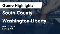 South County  vs Washington-Liberty  Game Highlights - Dec. 7, 2021