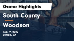 South County  vs Woodson  Game Highlights - Feb. 9, 2022